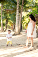 Family Session in Courtyard Marriott San Juan