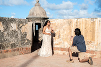 Surprise Engagement inside el Morro