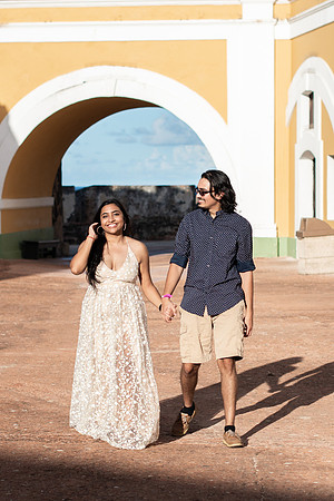 Surprise Engagement inside el Morro