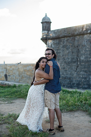 Surprise Engagement inside el Morro