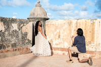 Surprise Engagement inside el Morro