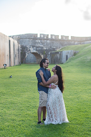 Surprise Engagement inside el Morro