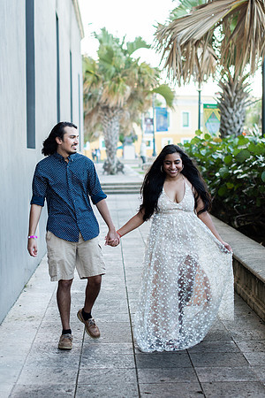Surprise Engagement inside el Morro