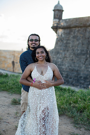 Surprise Engagement inside el Morro