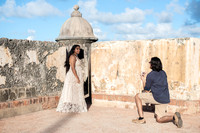 Surprise Engagement inside el Morro