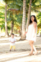 Family Session in Courtyard Marriott San Juan