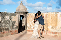 Surprise Engagement inside el Morro