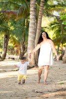 Family Session in Courtyard Marriott San Juan