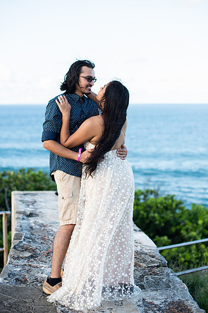 Surprise Engagement inside el Morro