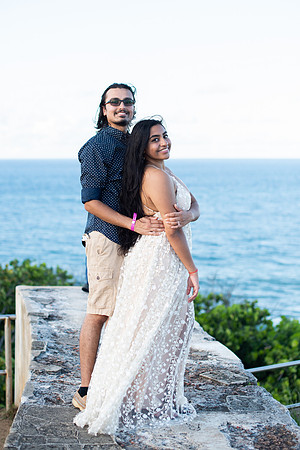 Surprise Engagement inside el Morro