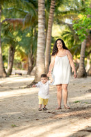 Family Session in Courtyard Marriott San Juan