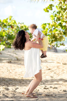 Family Session in Courtyard Marriott San Juan