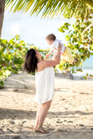 Family Session in Courtyard Marriott San Juan